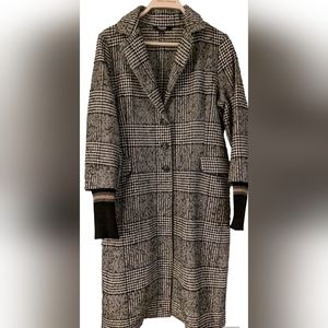 Twins Classic Coat plaid  size M made in Italy